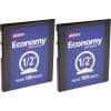 imageAvery Economy View 3 Ring Binder 05quot Round Rings 100Sheet Capacity 07 Inch Wide Spine Great for Home School Supplies Office or Organization Needs 1 Black Binder 057511 Count Pack of 2
