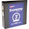 imageAvery Economy View 3 Ring Binder 1 Inch Round Rings 12 Black Binders 057103