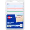 imageAvery File Folder Labels on 4quot x 6quot Sheets Easy Peel Assorted Print ampamp Handwrite 23quot x 3716quot 252 Labels 5215Assorted