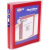 imageAvery FlexiView 3 Ring Binder 1 Inch Round Rings 1 Blue Binder 17607Red