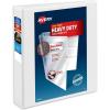 imageAvery HeavyDuty View 3 Ring Binder 4quot One Touch Slant Rings 760Sheet Capacity 45 Inch Wide Spine Great for Home School Supplies Office or Organization Needs 1 White Binder 7970415