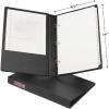 imageAvery LegalSize Durable 3 Ring Binders 1quot Round Rings Holds 85quot x 14quot Paper Black 2 Pack 177091 Pack