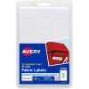 imageAvery NoIron Fabric Labels Assorted Shapes and Sizes Washer and DryerSafe Waterproof Labels NonPrintable 45 Total 407004 in X 6 in