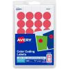 imageAvery Round Color Coding Labels Removable Adhesive Red 075quot 3 Pack 3024 Labels Total 321361 pack