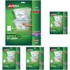 imageAvery White Removable Multipurpose Labels 85 x 11 Inches White Pack of 10 06470One Size Pack of 5
