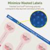 imageAvery Dissolvable Lollipop Labels Sure Feed Technology 15quot x 4quot Matte White PrinttoTheEdge LaserInkjet Printable 40 Labels Total200 labels