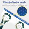 imageAvery Matte Clear Lollipop Labels Sure Feed Technology 15quot x 4quot 200 Matte Clear Labels PrinttoTheEdge LaserInkjet Printable800 labels