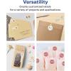 imageAvery Matte White Removable Lollipop Labels Sure Feed Technology PrinttoTheEdge 1quot x 4quot 120 Removable Labels LaserInkjet Printable800 labels