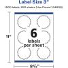 imageAvery Matte White Starburst Labels Sure Feed Technology 3quot 1500 Matte White Printable Labels1 500 Labels