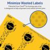 imageAvery Printable Lollipop Labels Sure Feed Technology 112quot x 4quot Bright Yellow Labels PrinttoTheEdge LaserInkjet Printable 160 Total Great for Jars and Baking Seal Stickers80 labels