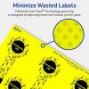 imageAvery Printable Lollipop Labels Sure Feed Technology 112quot x 4quot Neon Yellow Labels PrinttoTheEdge LaserInkjet Printable 160 Total Great for Jars and Baking Seal Stickers80 labels