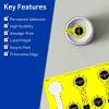imageAvery Printable Lollipop Labels Sure Feed Technology 112quot x 4quot Neon Yellow Labels PrinttoTheEdge LaserInkjet Printable 160 Total Great for Jars and Baking Seal Stickers640 labels