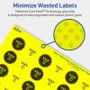 imageAvery Printable Starburst Labels Sure Feed Technology 1quot Neon Yellow Labels PrinttoTheEdge LaserInkjet 960 Total Great for Mailing Seals and Planner Stickers960 labels