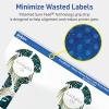imageAvery TrueBlock Matte White Lollipop Labels Sure Feed Technology 15quot x 4quot 800 Matte White Labels PrinttoTheEdge LaserInkjet Printable Great for Packaging and Product Merchandising400 labels