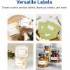 imageAvery Printable Rectangle Labels Sure Feed Technology Double Gold Border Florals Design 1quot x 258quot Matte White Permanent Labels LaserInkjet 160 Total Great for AddressingDouble Dipped Gold Edge