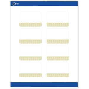 imageAvery Printable Rectangle Labels Gold ampamp Navy Border Florals 2quot x 3quot Matte White Rectangle Labels Permanent LaserInkjet 80ct Great for Product MerchandisingGold Lace Trim