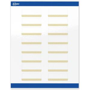 imageAvery Printable Rectangle Labels Sure Feed Technology Blue Border Gold Dots Design 1quot x 258quot Glossy White Permanent Adhesive LaserInkjet 160 Total Great for AddressingGold Lace Trim