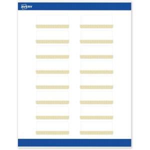 imageAvery Printable Rectangle Labels Sure Feed Technology Double Gold Border Florals Design 1quot x 258quot Matte White Permanent Labels LaserInkjet 160 Total Great for AddressingGold Lace Trim