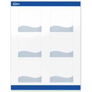 imageAvery Printable Square Labels Gold Dots Green Florals 3quot x 3quot Glossy White Square Labels Permanent LaserInkjet 60ct Great for Product MerchandisingBlue Waves