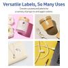 imageAvery Outdoor Waterproof Barbell Labels with Sure Feed Technology 05quot x 25quot White Film Compatible with Laser Printers 450 Labels Total Great for Product Branding Packaging and More2 250 labels