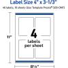 imageAvery Printable Rectangle Labels Gold Dots Blue Border 4quot x 313quot Glossy White Rectangle Labels Permanent LaserInkjet 40ct Great for Product MerchandisingGold  Navy Border With Florals