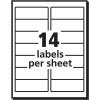 imageAvery Printable Address Labels Sure Feed Technology 113quot x 4quot Matte Clear Permanent Adhesive Inkjet Printable 140 Blank Mailing Labels Great Product Merchandising Jars and More 18662113 in X 4 in Pack of 5