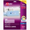 imageAvery Printable Address Labels Sure Feed Technology 113quot x 4quot Matte Clear Permanent Adhesive Inkjet Printable 140 Blank Mailing Labels Great Product Merchandising Jars and More 18662113 in X 4 in