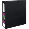 imageAvery Durable View 3 Ring Binders 4 One Touch EZD Rings 6 Black Binders 08802Black