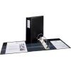 imageAvery Durable View 3 Ring Binders 4 One Touch EZD Rings 6 Black Binders 08802Black