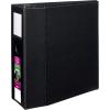imageAvery Durable View 3 Ring Binders 4 One Touch EZD Rings 6 Black Binders 08802Black