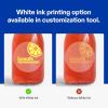 imageAvery Professionally Printed Custom Stickers 25 Diameter Round Personalized Stickers Glossy Clear Film Design Your Own Custom Decals Great for Branding Gifts and MoreMatte Clear Film