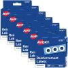 imageAvery SelfAdhesive Hole Reinforcement Stickers 14 Diameter Hole Punch Reinforcement Labels White NonPrintable 200 Labels Total 57291 200 labels