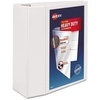 image:imageAvery HeavyDuty View 3 Ring Binder 3 One Touch EZD Rings 670Sheet Capacity 35 Inch Wide Spine Great for Home School Supplies Office or Organization Needs 1 White Binder 791935