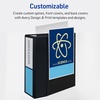image:imageAvery HeavyDuty View 3 Ring Binder 3 One Touch EZD Rings 670Sheet Capacity 35 Inch Wide Spine Great for Home School Supplies Office or Organization Needs 1 White Binder 791935