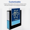 image:imageAvery HeavyDuty View 3 Ring Binder 3 One Touch EZD Rings 670Sheet Capacity 35 Inch Wide Spine Great for Home School Supplies Office or Organization Needs 1 White Binder 791933