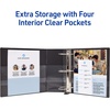 image:imageAvery HeavyDuty View 3 Ring Binder 3 One Touch EZD Rings 670Sheet Capacity 35 Inch Wide Spine Great for Home School Supplies Office or Organization Needs 1 White Binder 791934