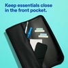 image:imageAvery Zipper 3 Ring Binder 1 Round Rings 175Sheet Capacity Blue Durable Binder Organizer with Pocket for Extra Storage Great for Organizing Projects Assignments and More 26225Black