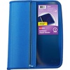 image:imageAvery Zipper 3 Ring Binder 1 Round Rings 175Sheet Capacity Blue Durable Binder Organizer with Pocket for Extra Storage Great for Organizing Projects Assignments and More 26225Blue