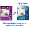 image:imageAvery Diamond Clear Quick Load Sheet Protectors Top amp Side Load 50 Document Protectors 73802Clear