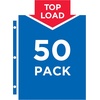 image:imageAvery Diamond Clear Super Heavyweight Sheet Protectors Easy Load 50 Document Protectors 74130Diamond Clear
