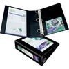 image:imageAvery HeavyDuty Framed View 3Ring Binder 15 EZD Rings 1 Navy Blue Binder 68059Black