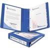 image:imageAvery HeavyDuty Framed View 3Ring Binder 15 EZD Rings 1 Navy Blue Binder 68059Pacific Blue