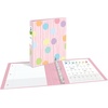 image:imageAvery Fashion Durable View 3 Ring Binder 1 Round Rings 175Sheet Capacity 14 Inch Wide Spine Customizable Clear Cover and Spine Sweet Sherbet Design 26739Sweet Sherbet