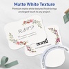 image:imageAvery Printable Rectangle Flourished Edge Postcards 35 x 5 Textured Matte White Laser amp Inkjet Compatible 200 Total Great for Product Branding Marketing and More40 Cards