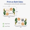 image:imageAvery Printable Rectangle Flourished Edge Postcards 35 x 5 Textured Matte White Laser amp Inkjet Compatible 200 Total Great for Product Branding Marketing and More200 Cards