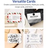 image:imageAvery Printable Rectangle Postcards Sure Feed Technology 4 x 6 Textured Matte White PrintToTheEdge Capability Laser amp Inkjet Compatible 20 Total100 Cards