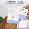 image:imageAvery Printable Rectangle Rounded Jewelry Tags Sure Feed Technology 15 x 2 Textured Glossy White PrinttoTheEdge Capability Laser amp Inkjet Compatible 375 Total150 Tags