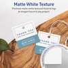 image:imageAvery Printable Square Tags Sure Feed Technology 15 x 15 Textured Matte White PrinttoTheEdge Capability Laser amp Inkjet Compatible 200 Total500 Tags