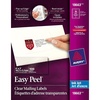 image:imageAVE18663  Avery Easy Peel Mailing Labels For Inkjet Printers