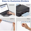image:imageAvery 3Tab Dividers for 3 Ring Binder Easy Print amp Apply Clear Label Strip Index Maker Customizable White Tabs 25 Sets 11445150 Sets
